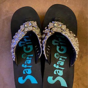 Safari Girl Flip Flops